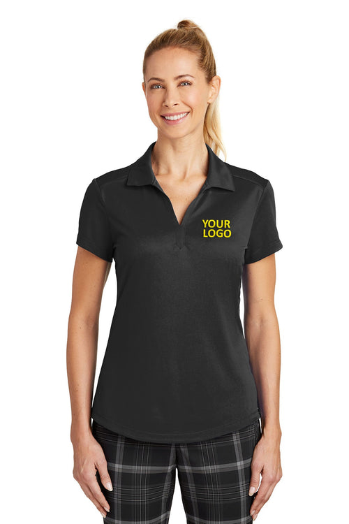 Nike Dri-FIT Legacy Customized Polos, Black