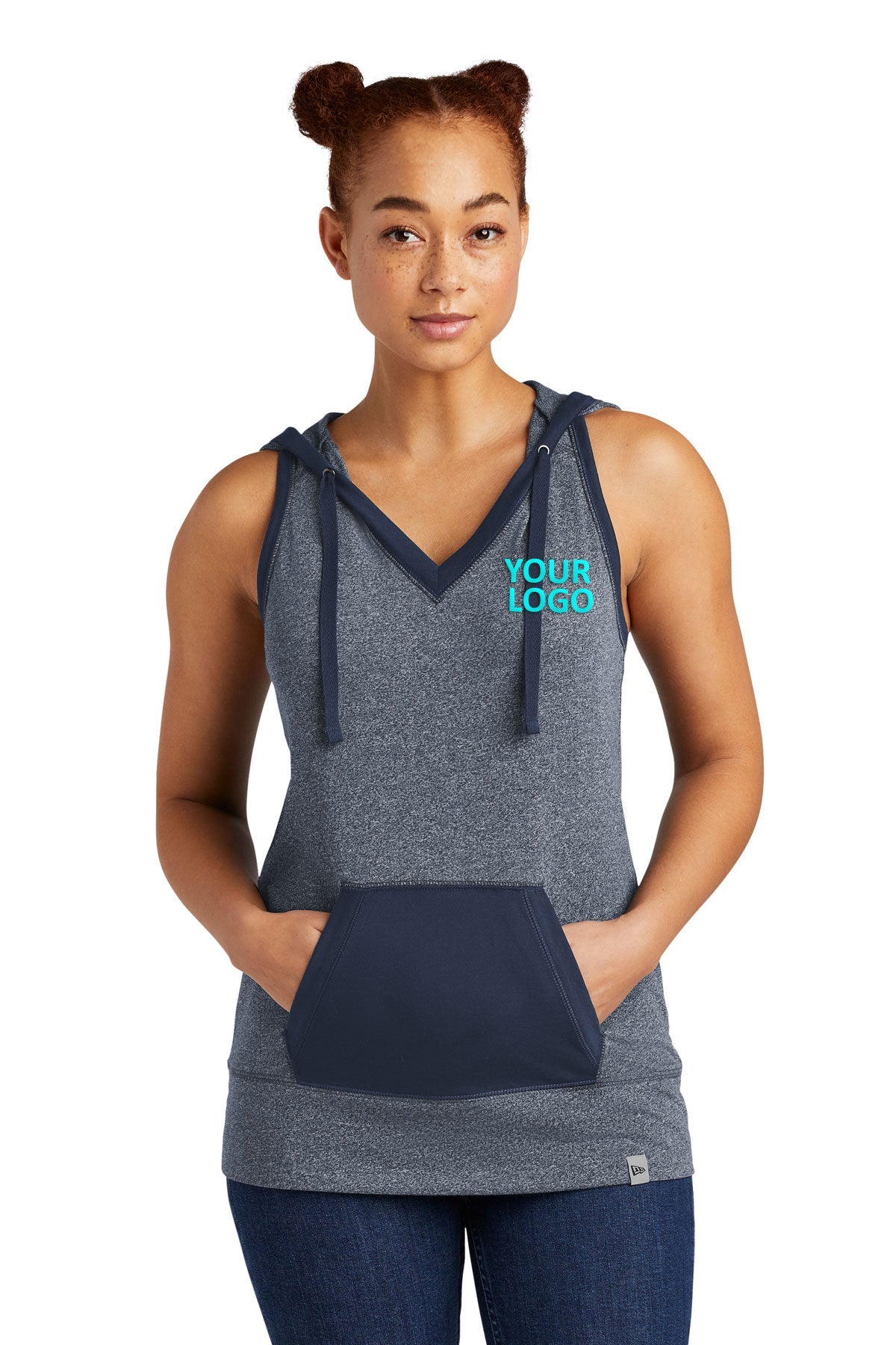 New Era Ladies Heritage Blend Hoodie Tank