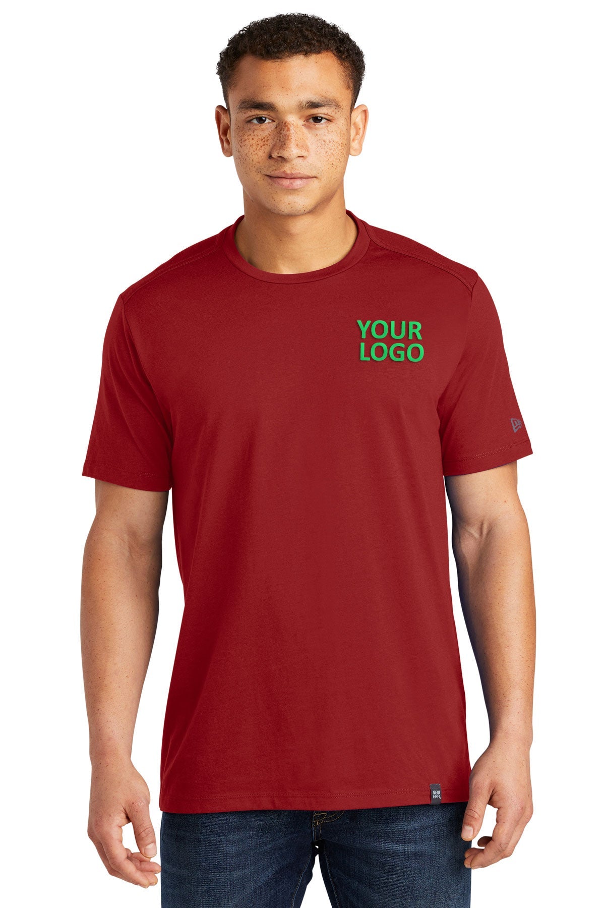 New Era Heritage Blend Crew Tee