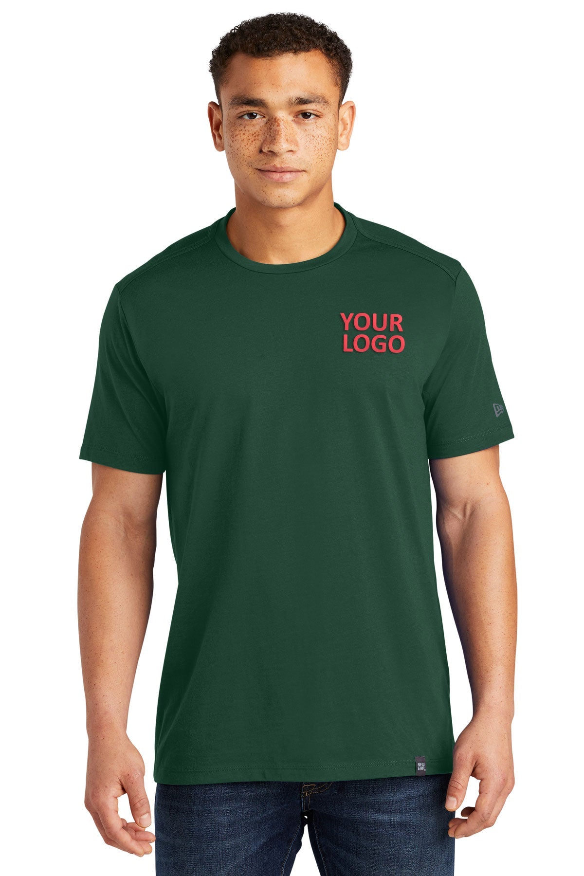 New Era Heritage Blend Crew Tee