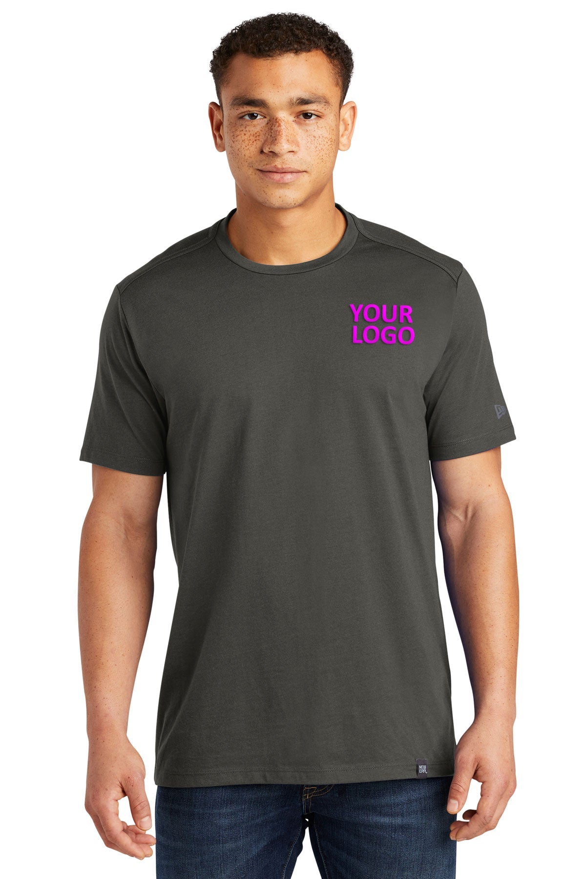 New Era Heritage Blend Crew Tee