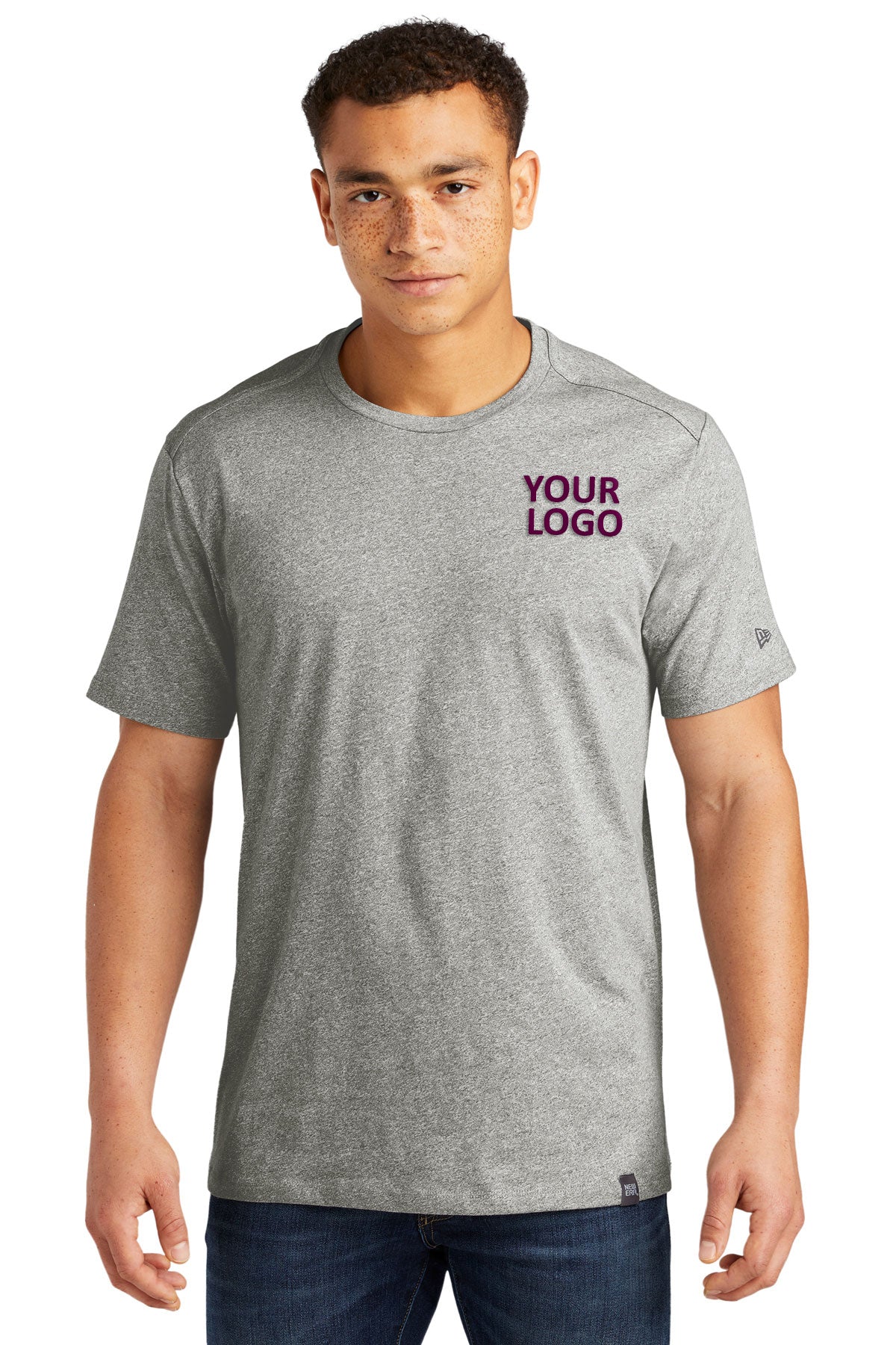New Era Heritage Blend Crew Tee