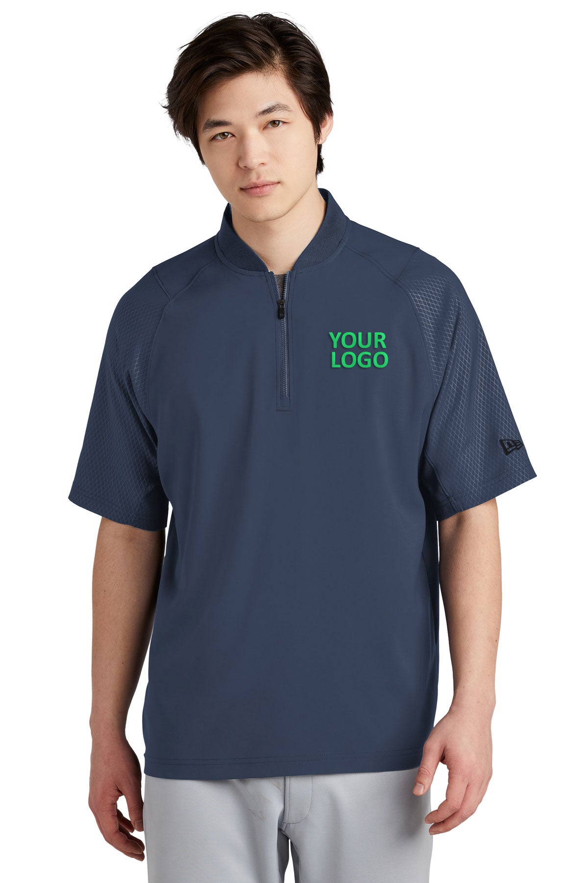 new era true navy nea600 embroidered jackets for business