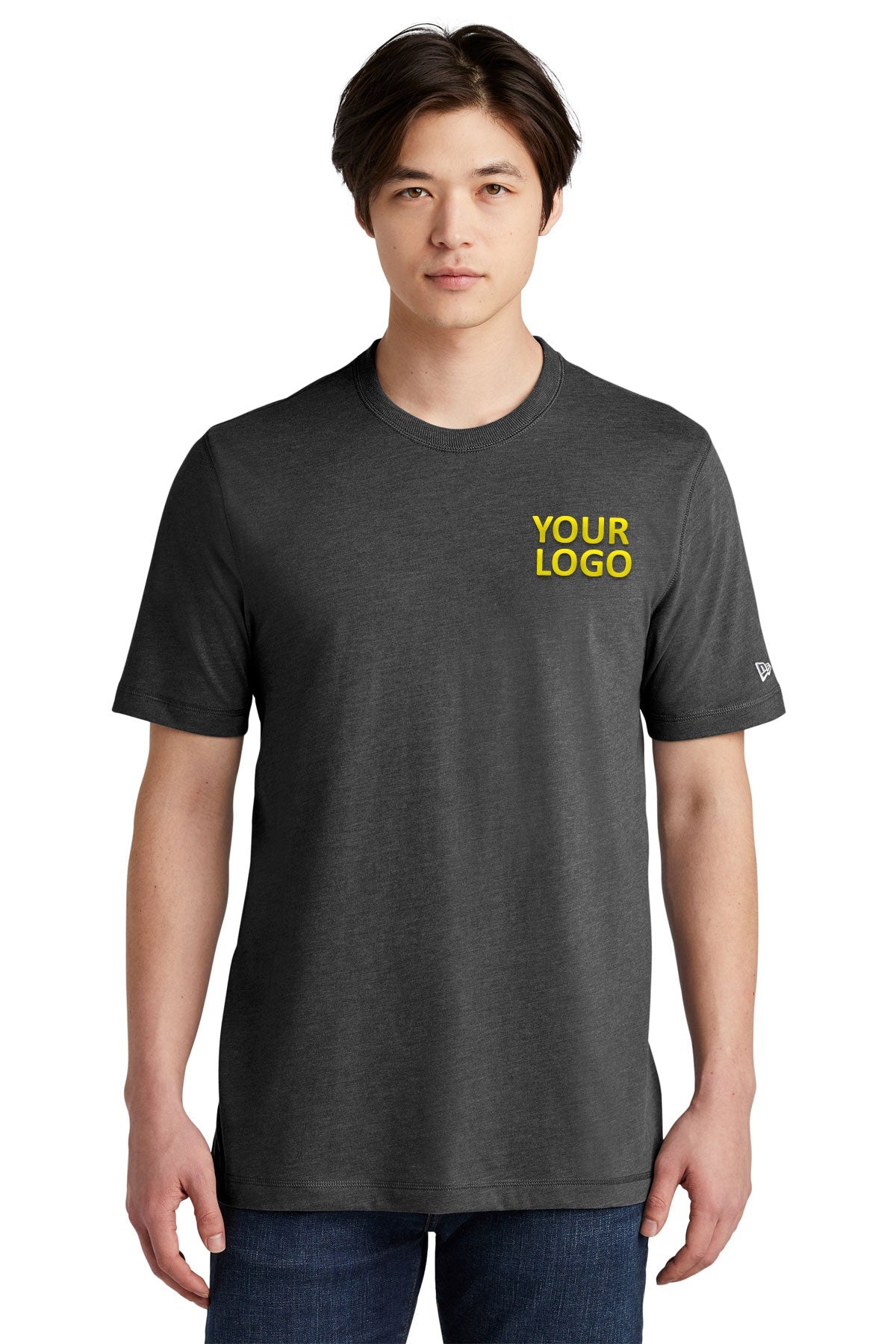 New Era Sueded Cotton Crew Tee