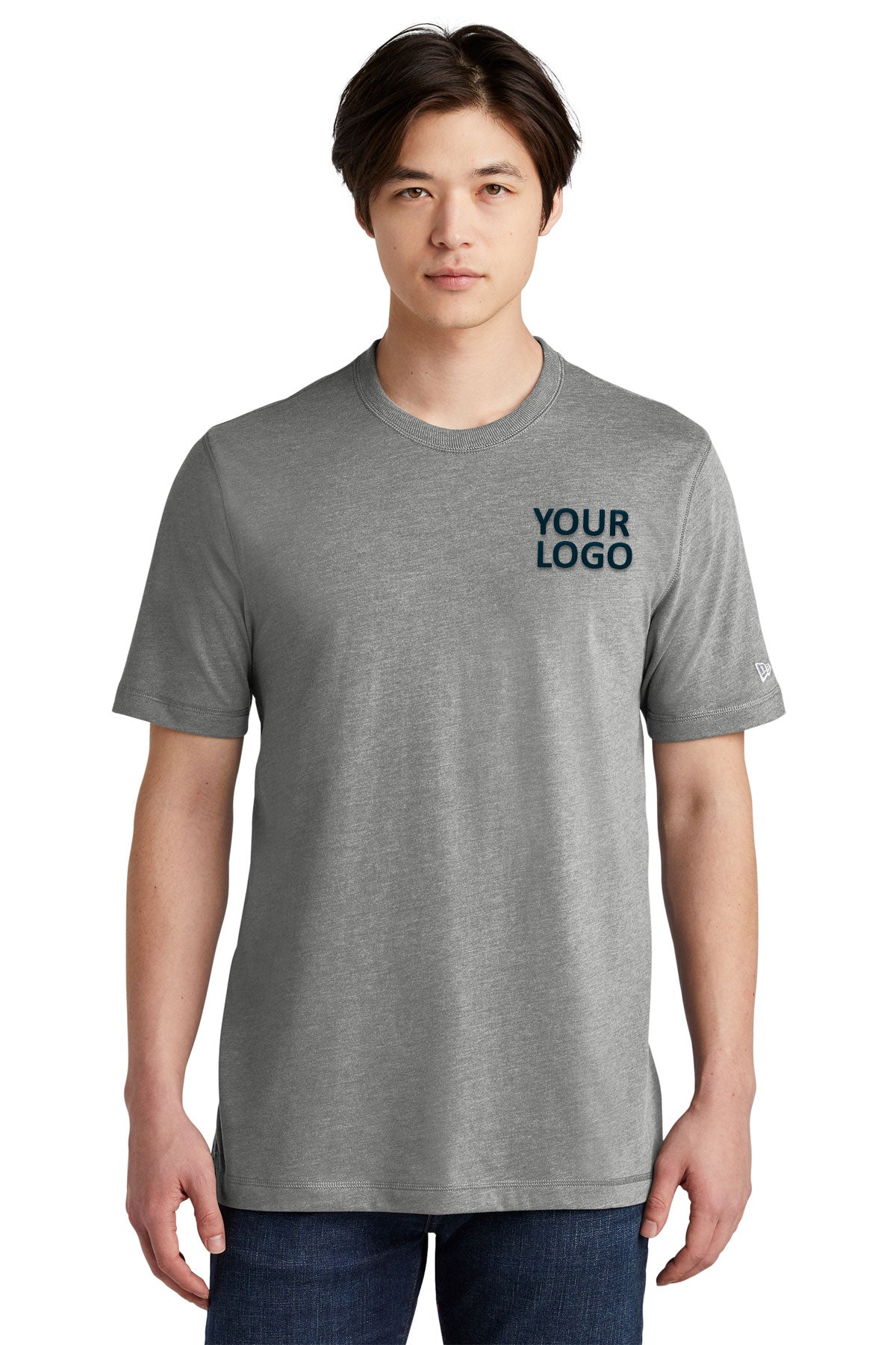 New Era Sueded Cotton Crew Tee