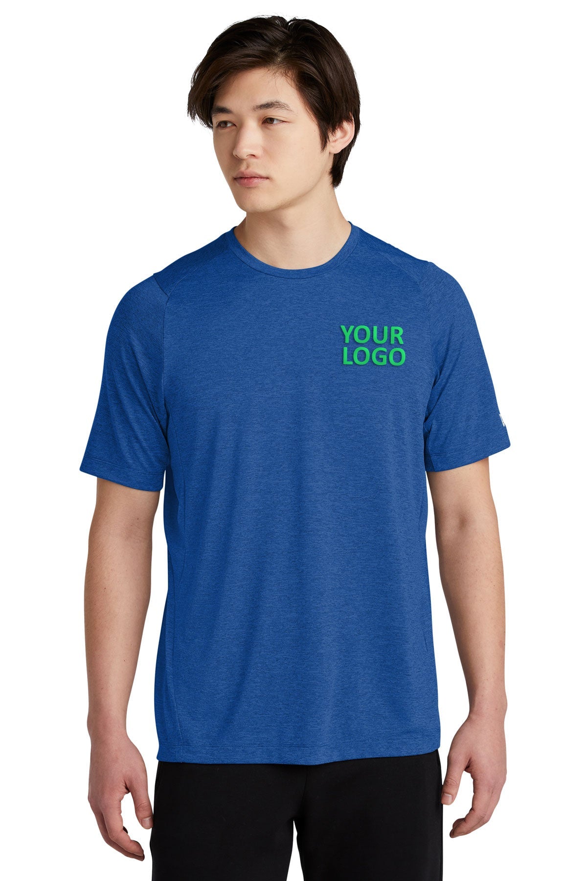New Era Performance Custom Printed Tee's, Royal