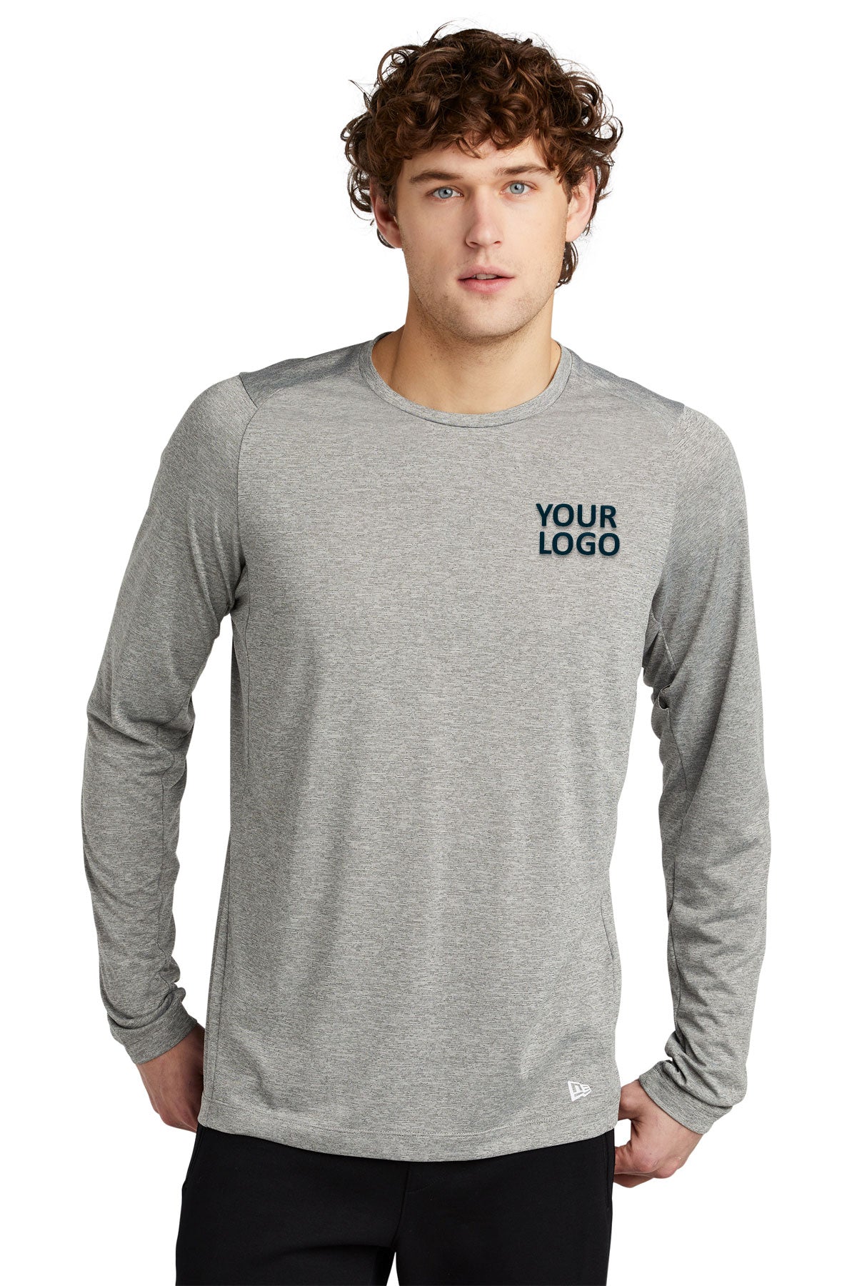 New Era Series Performance Long Sleeve Crew Tee