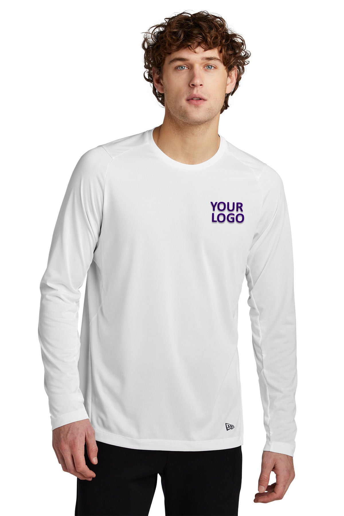 New Era Series Performance Long Sleeve Crew Tee