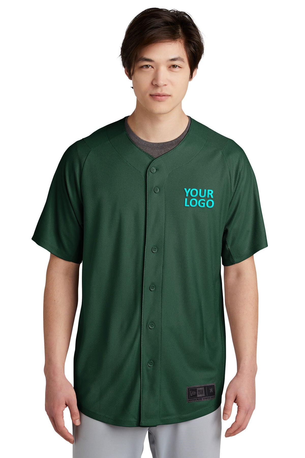 New Era Diamond Era Full-Button Jersey