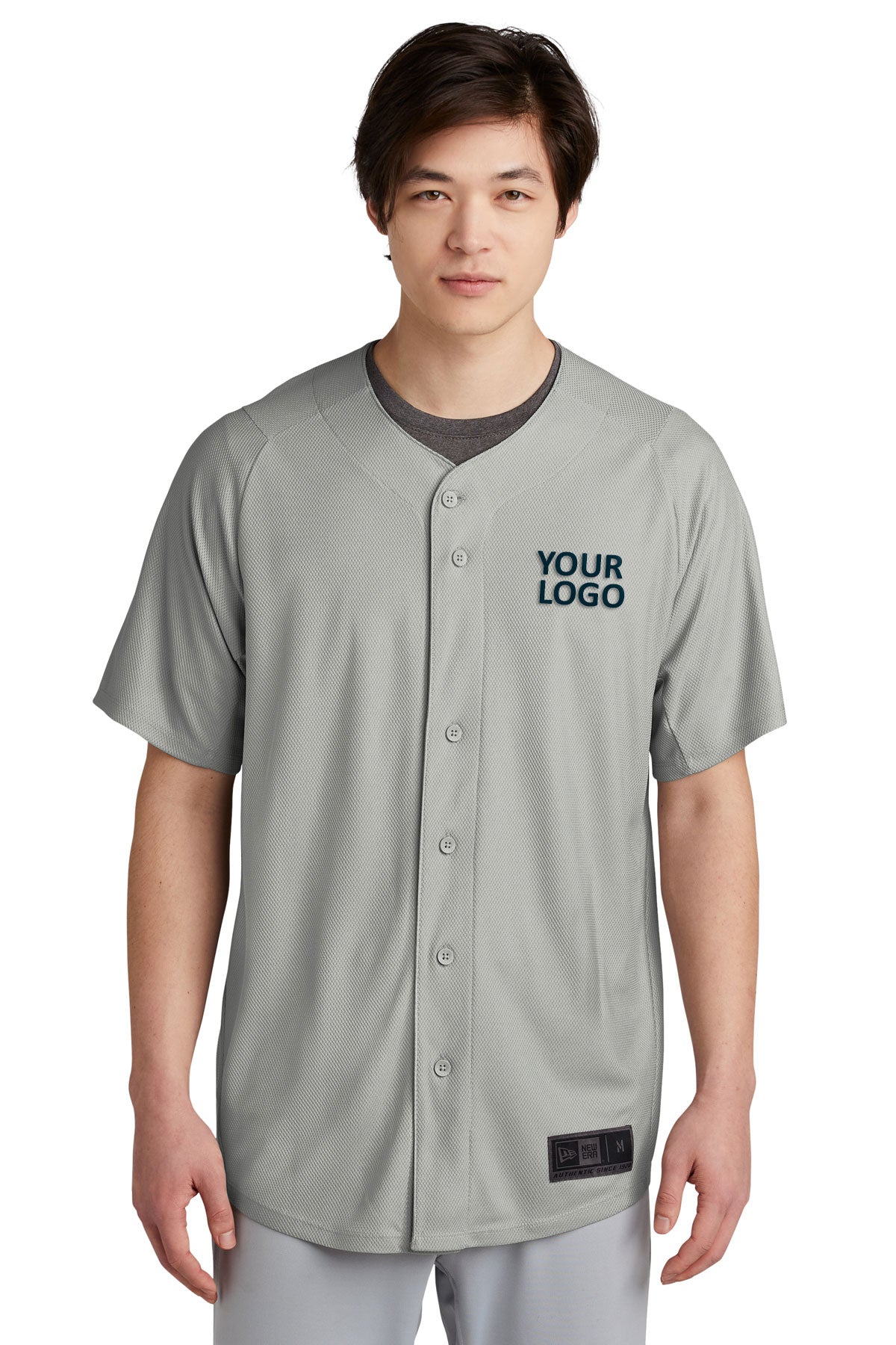 New Era Diamond Era Full-Button Jersey