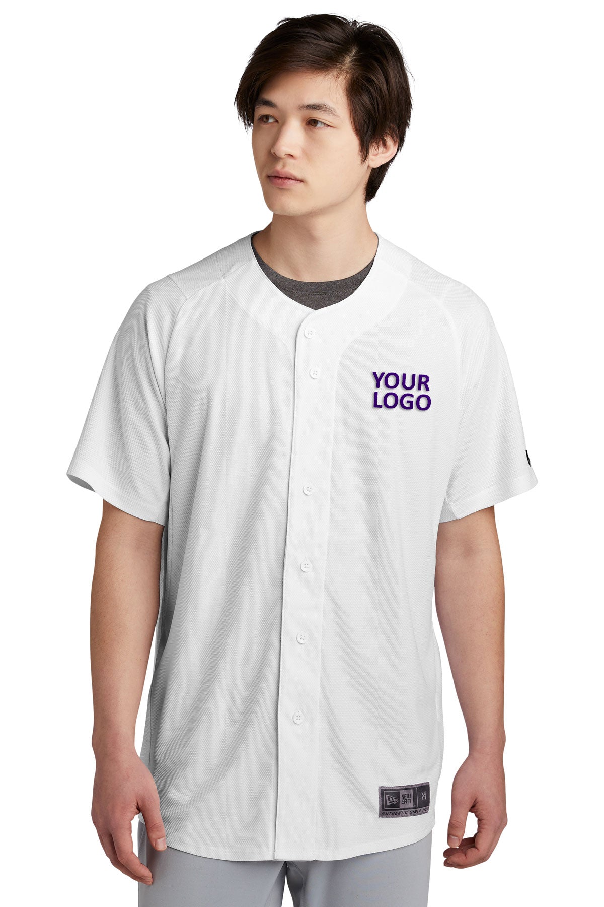 New Era Diamond Era Full-Button Jersey