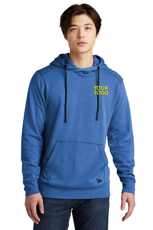 New Era Ladies Tri Blend Fleece Custom Hoodies, Royal Heather