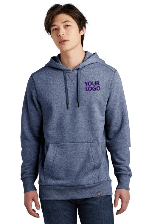New Era Ladies French Terry Custom Hoodies, Dark Royal Twist