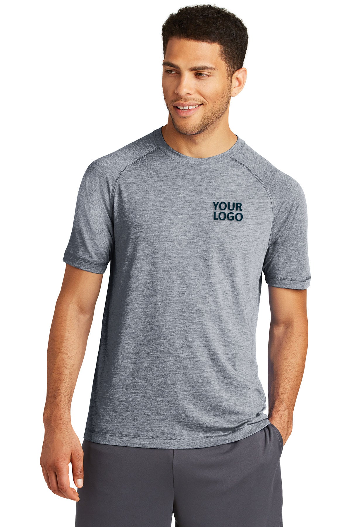 Sport-Tek PosiCharge Tri-Blend Wicking Raglan Tee