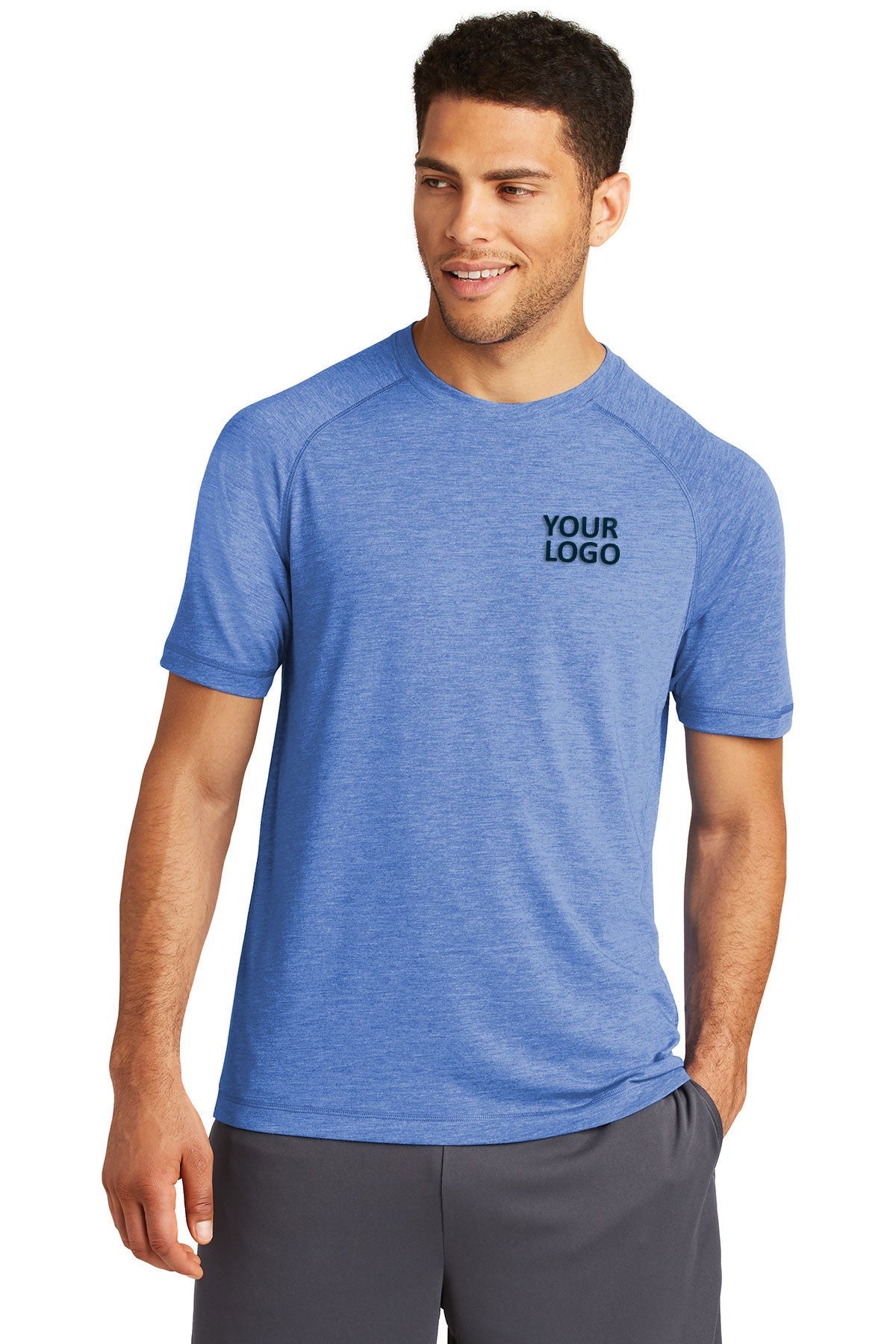 Sport-Tek PosiCharge Tri-Blend Wicking Raglan Tee