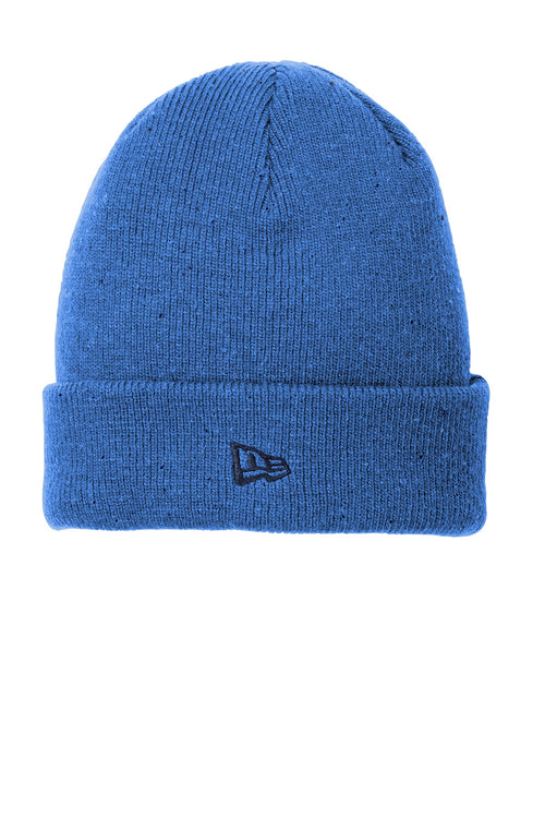 New Era Colorblock Cuffed Branded Beanies, Black/ Heather Grey