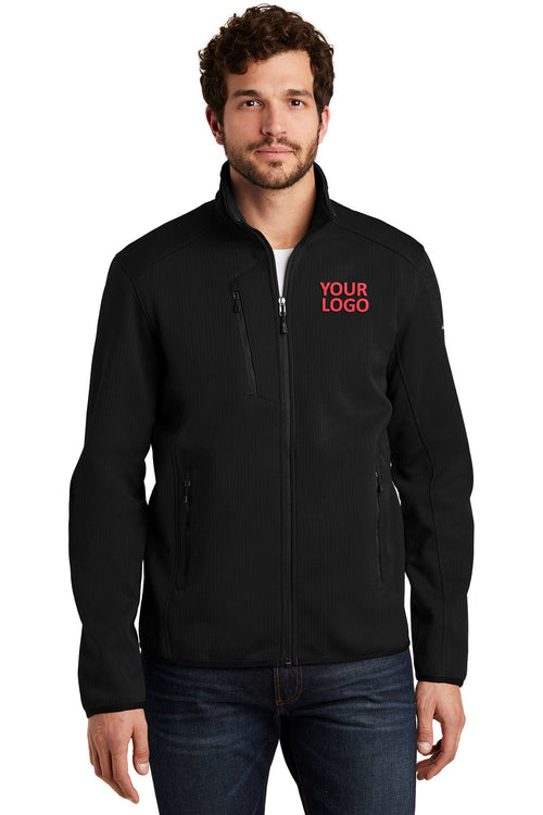 Eddie Bauer Dash Customized Full-Zip Fleece Jackets, Black