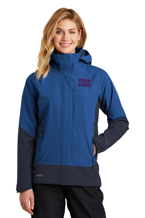 Eddie Bauer WeatherEdge Custom Jackets, Cobalt Blue/ River Blue