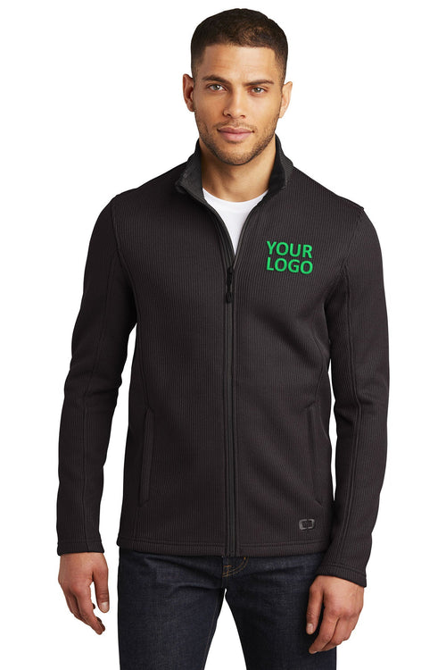 OGIO Ladies Grit Customized Fleece Jackets, Diesel Grey Heather