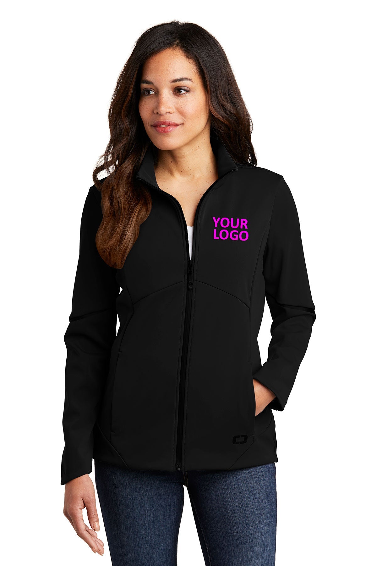 OGIO Blacktop LOG725 promotional jackets company logo