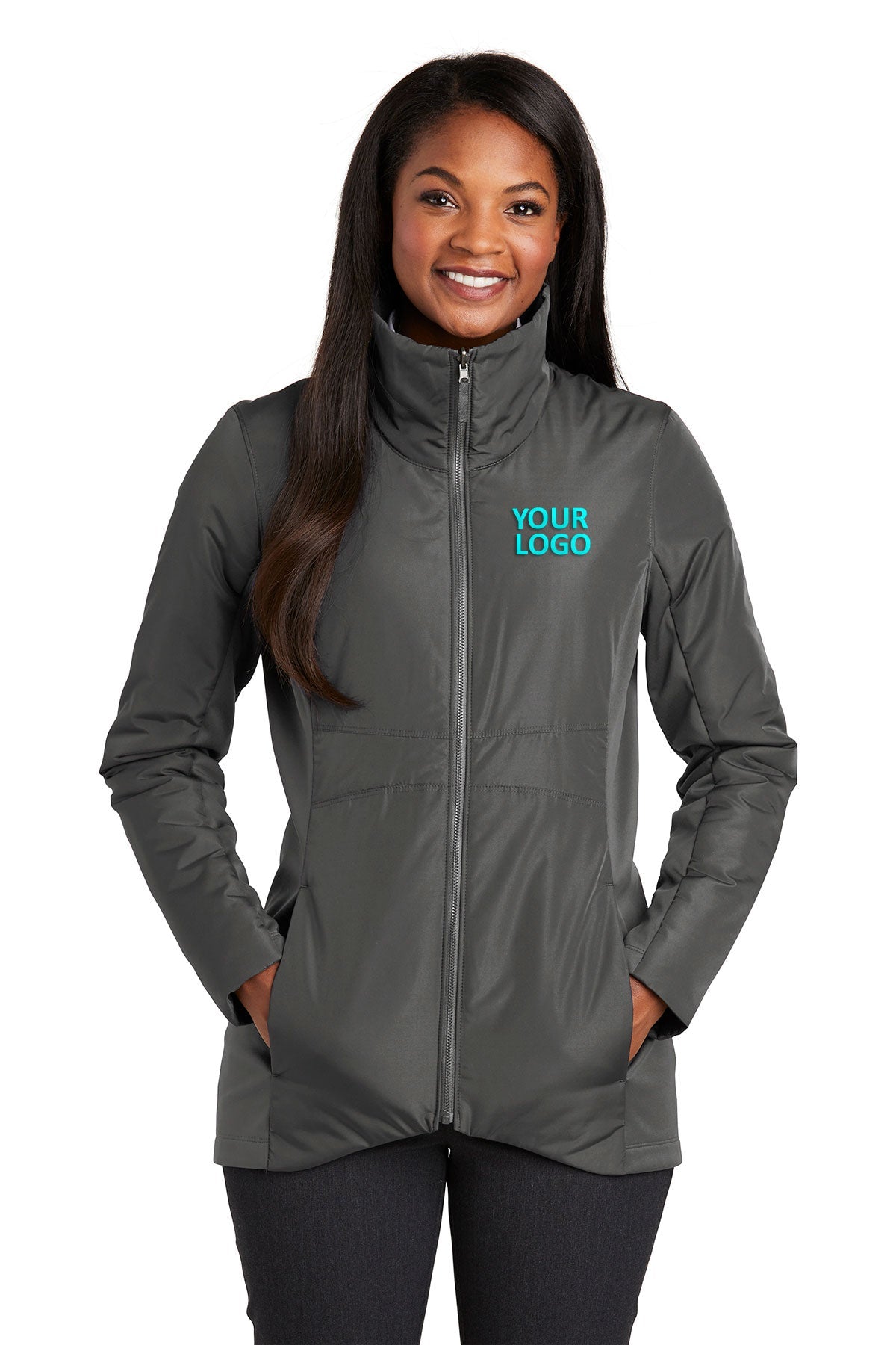 Port Authority Graphite L902 business logo jackets