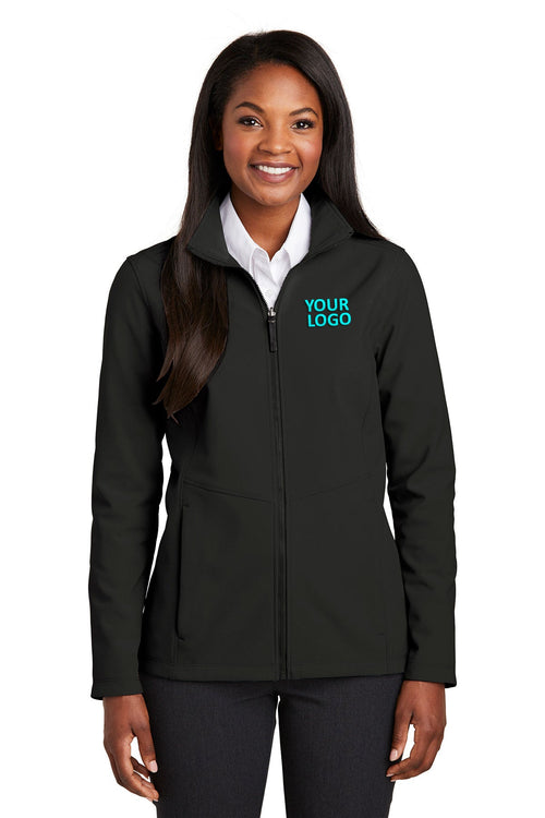 Port Authority Collective Soft Shell Customized Jackets, Deep Black