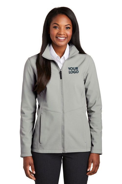 Port Authority Collective Soft Shell Customized Jackets, Gusty Grey