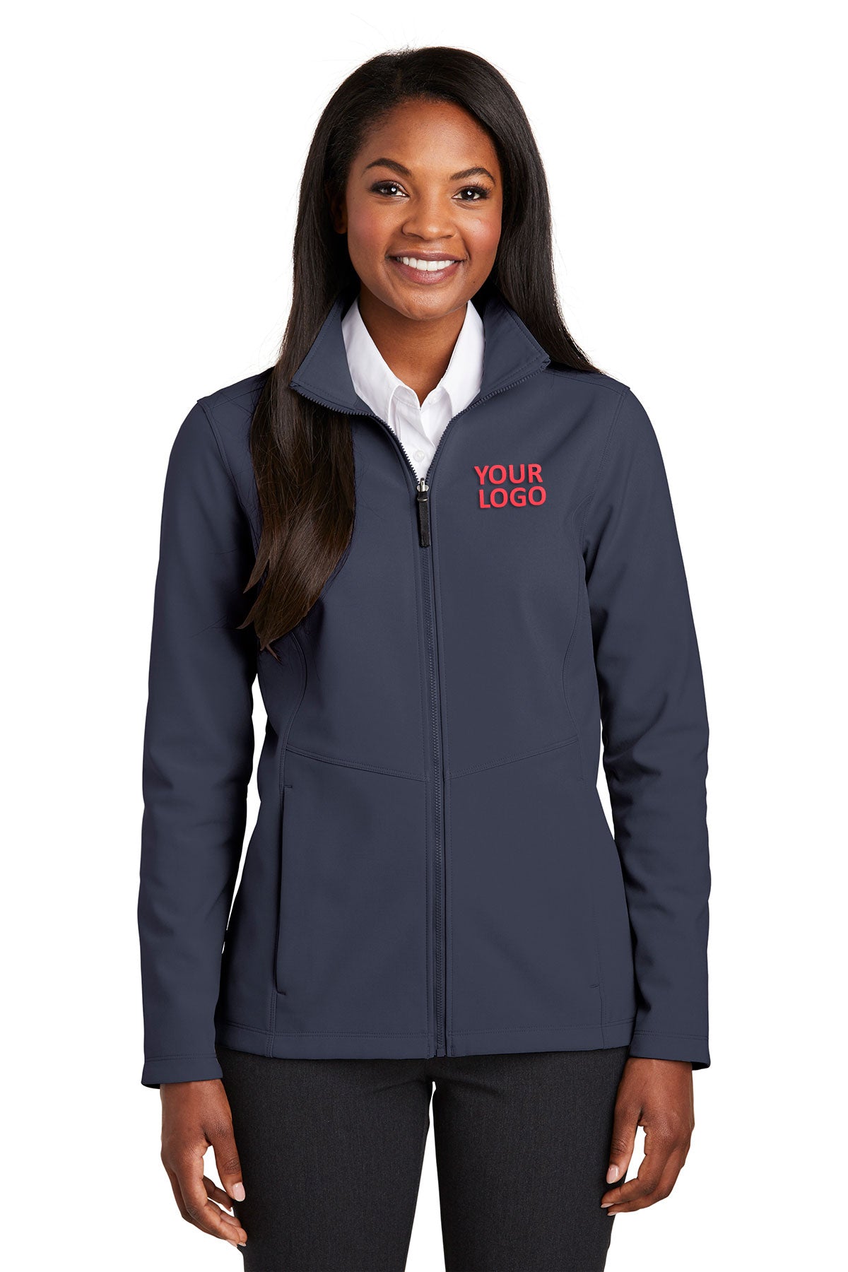 Port Authority River Blue L901 company embroidered jackets