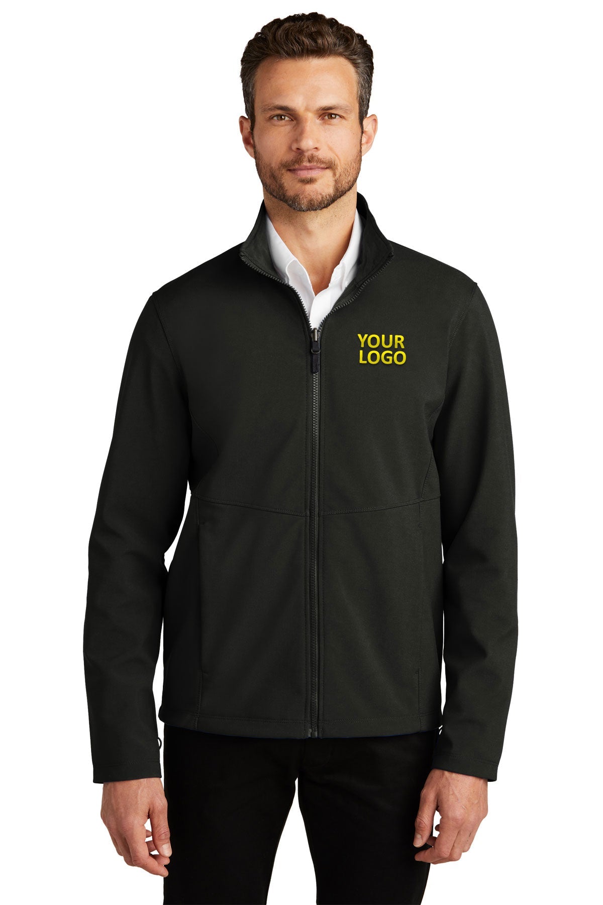 Port Authority Collective Soft Shell Customized Jackets, Deep Black [Spring Meadow Nursery]