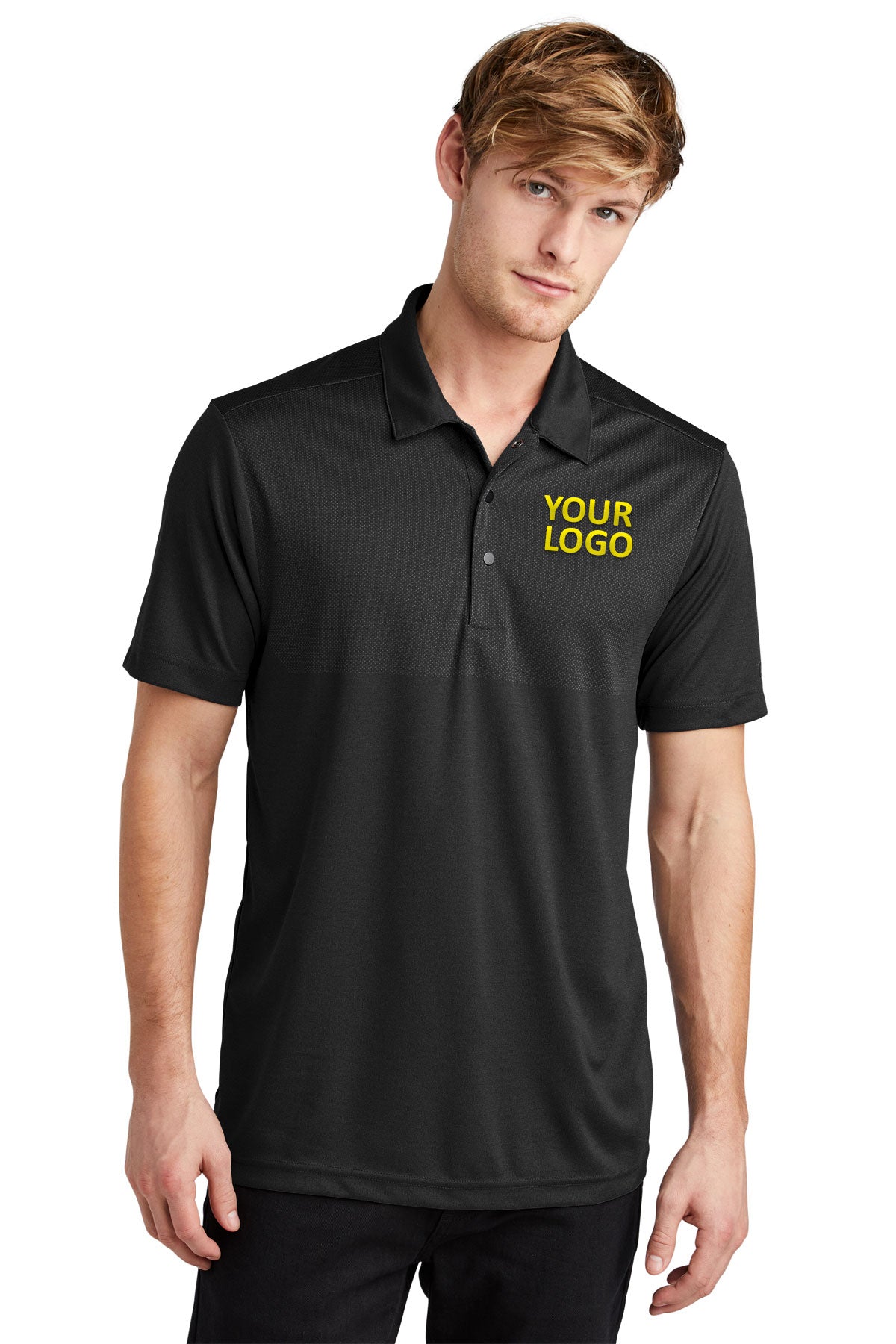 OGIO Blacktop Heather OG137 custom polo shirts dri fit