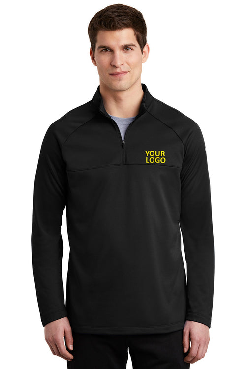 Nike Ladies ThermaFIT Customized Zip Hoodies, Black