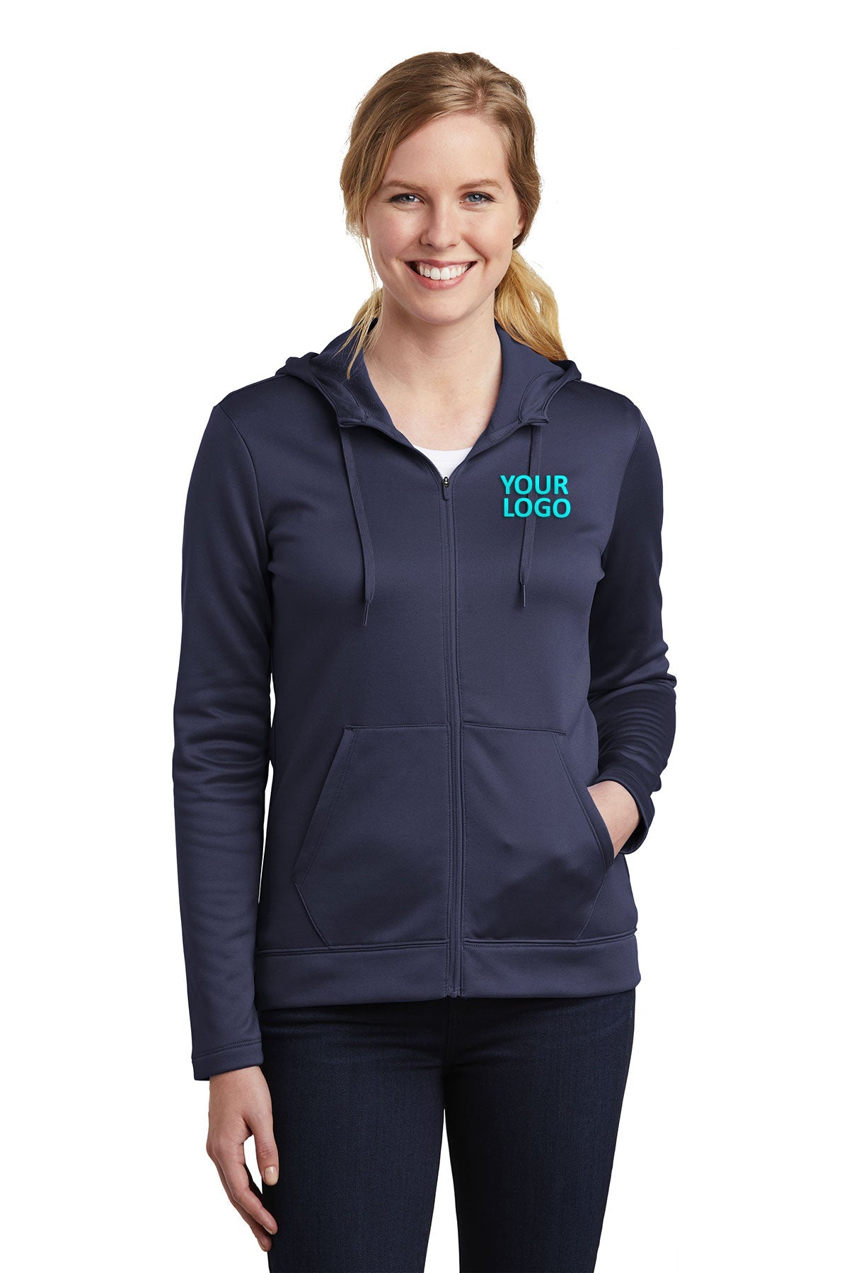 Nike Midnight Navy NKAH6264 company sweatshirts printed