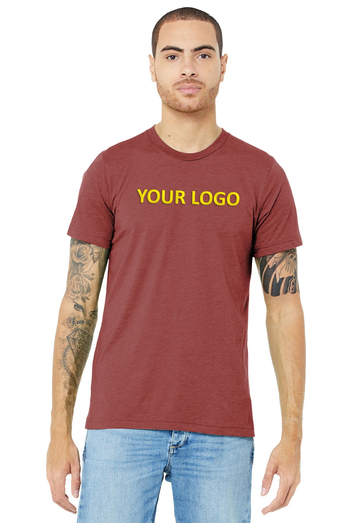 Bella Canvas Unisex Triblend T-Shirt, Clay