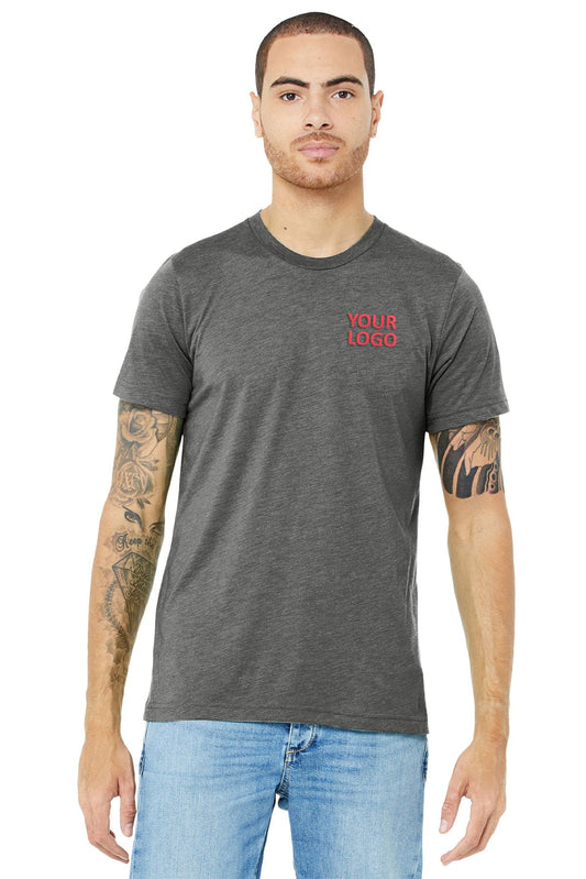 bella canvas unisex triblend short sleeve t shirt 3413c grey triblend