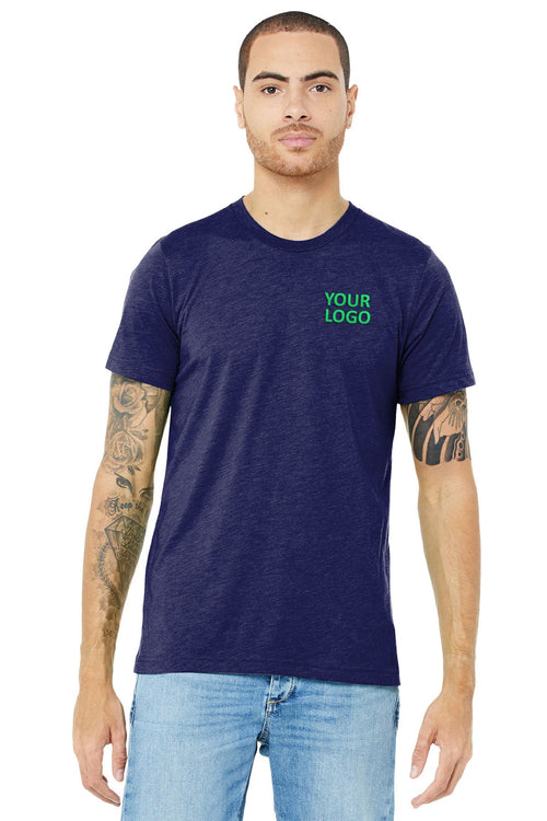 Bella Canvas Ladies Triblend  T-Shirt, Navy