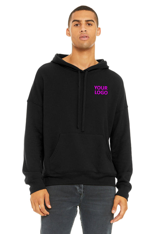 Bella Canvas Unisex Sponge Fleece Hoodie, Dark Grey