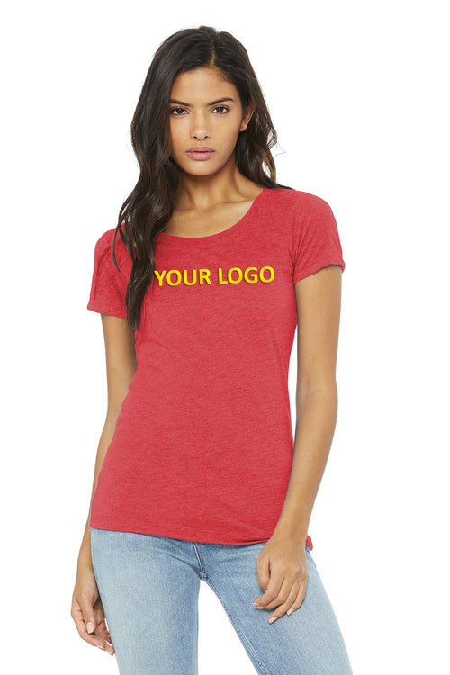Bella Canvas Unisex Triblend T-Shirt, Red [Caliber Field Services, Inc.]
