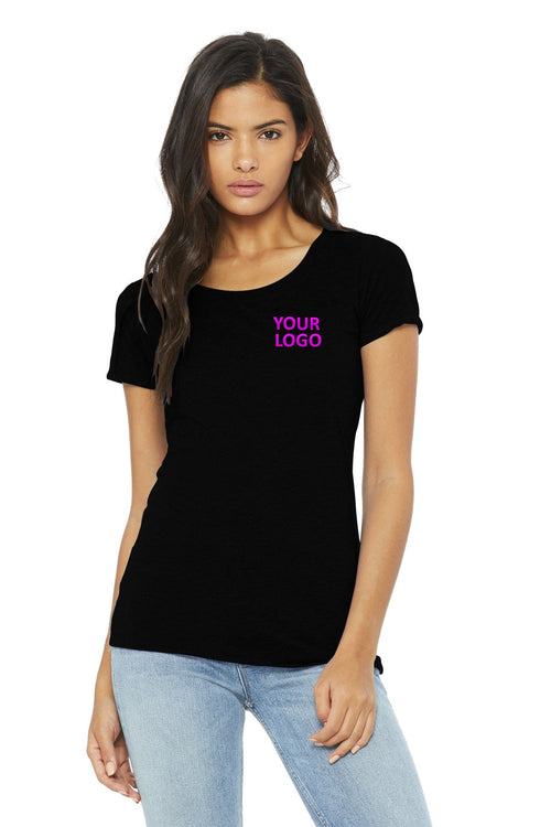 Bella Canvas Unisex Triblend T-Shirt, Solid Black