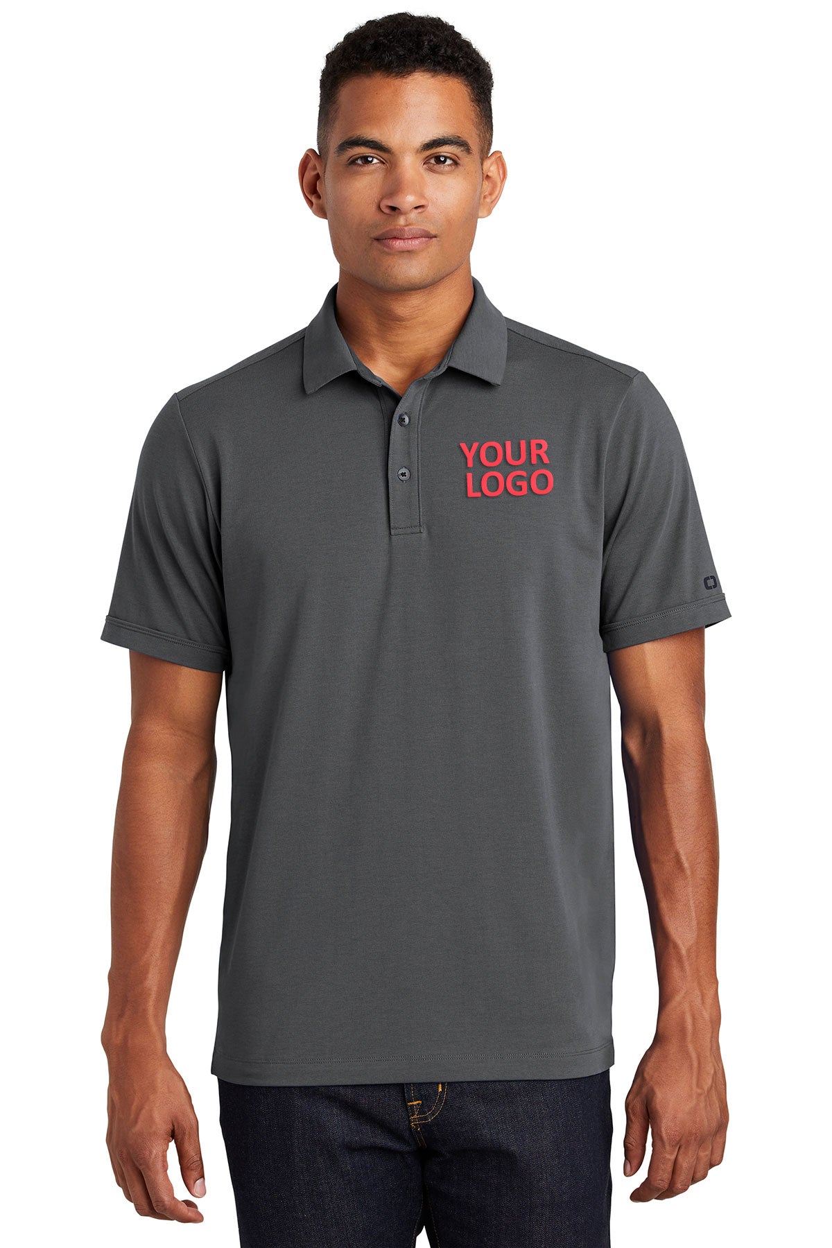 OGIO Limit Branded Polos, Diesel Grey [SEB Professional]