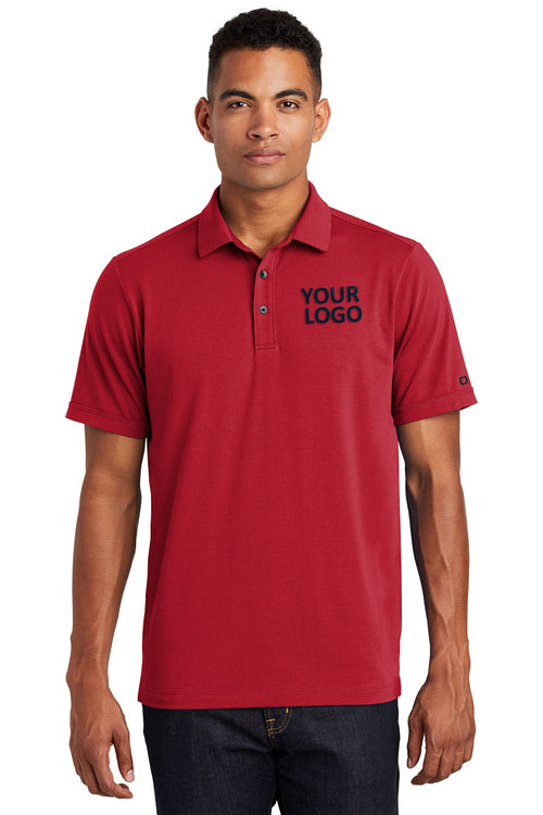 OGIO Ladies Limit Branded Polos, Signal Red