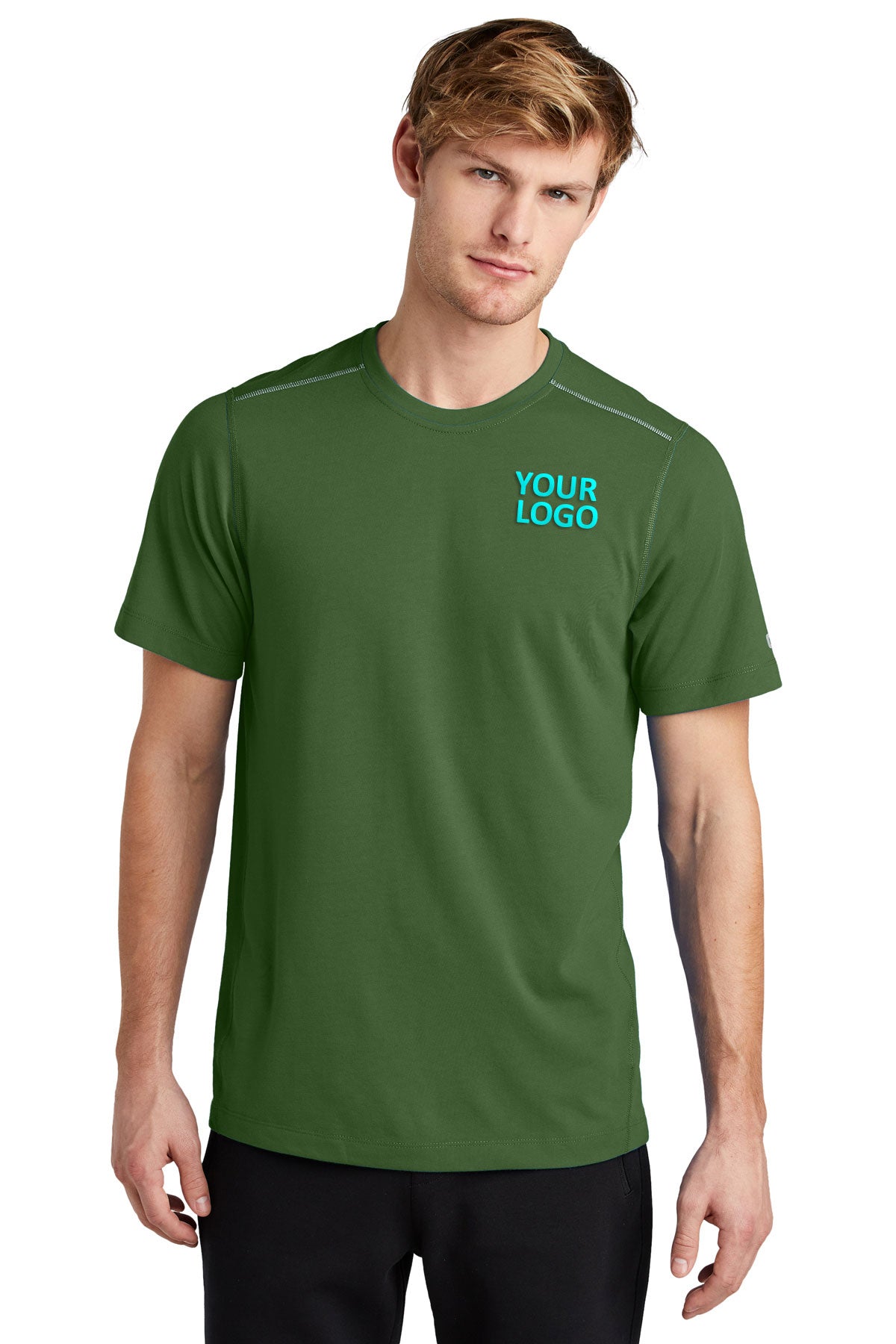 OGIO ENDURANCE Peak Custom Tees, Grit Green