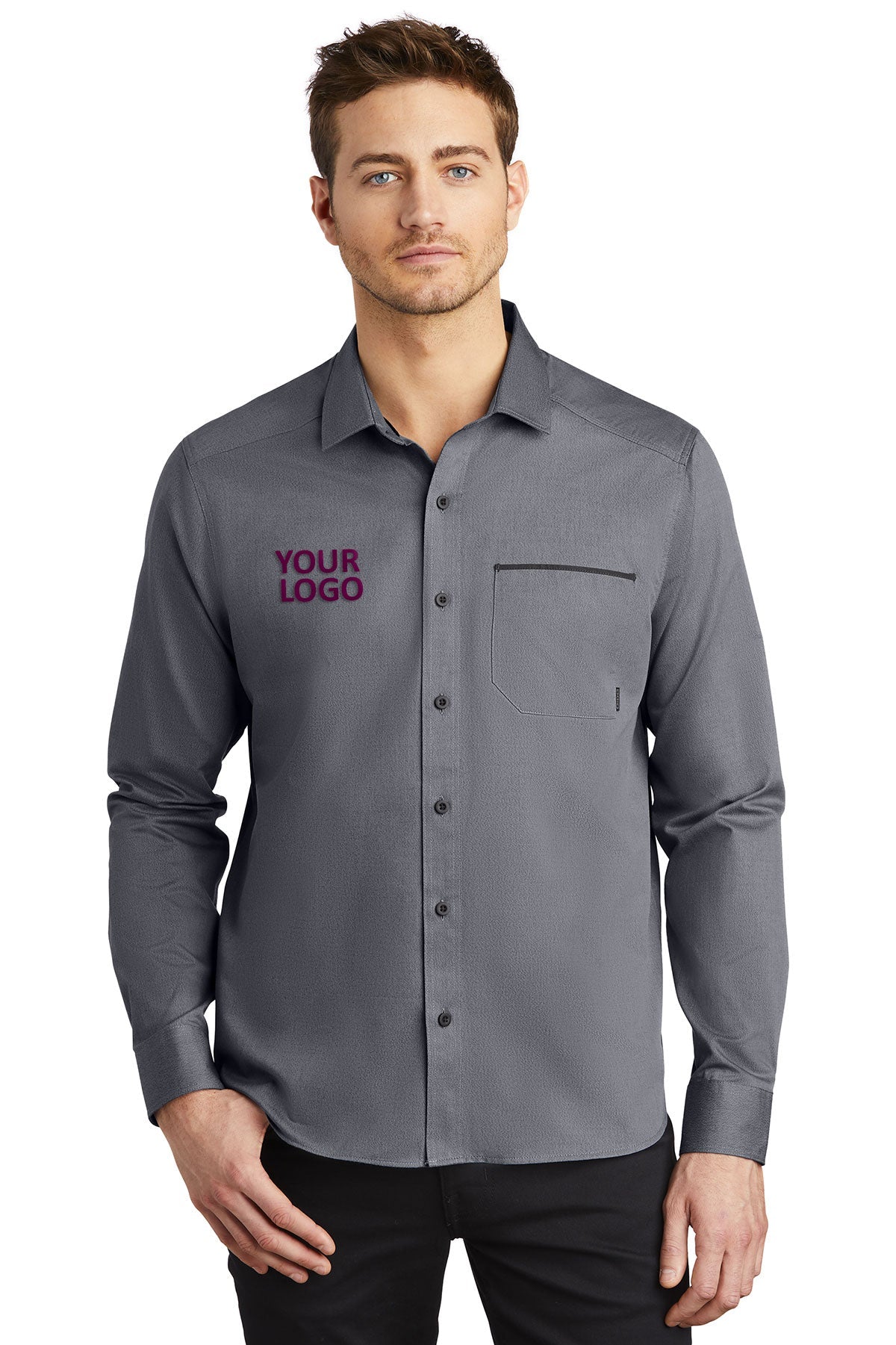 OGIO Gear Grey OG1000 logo shirts