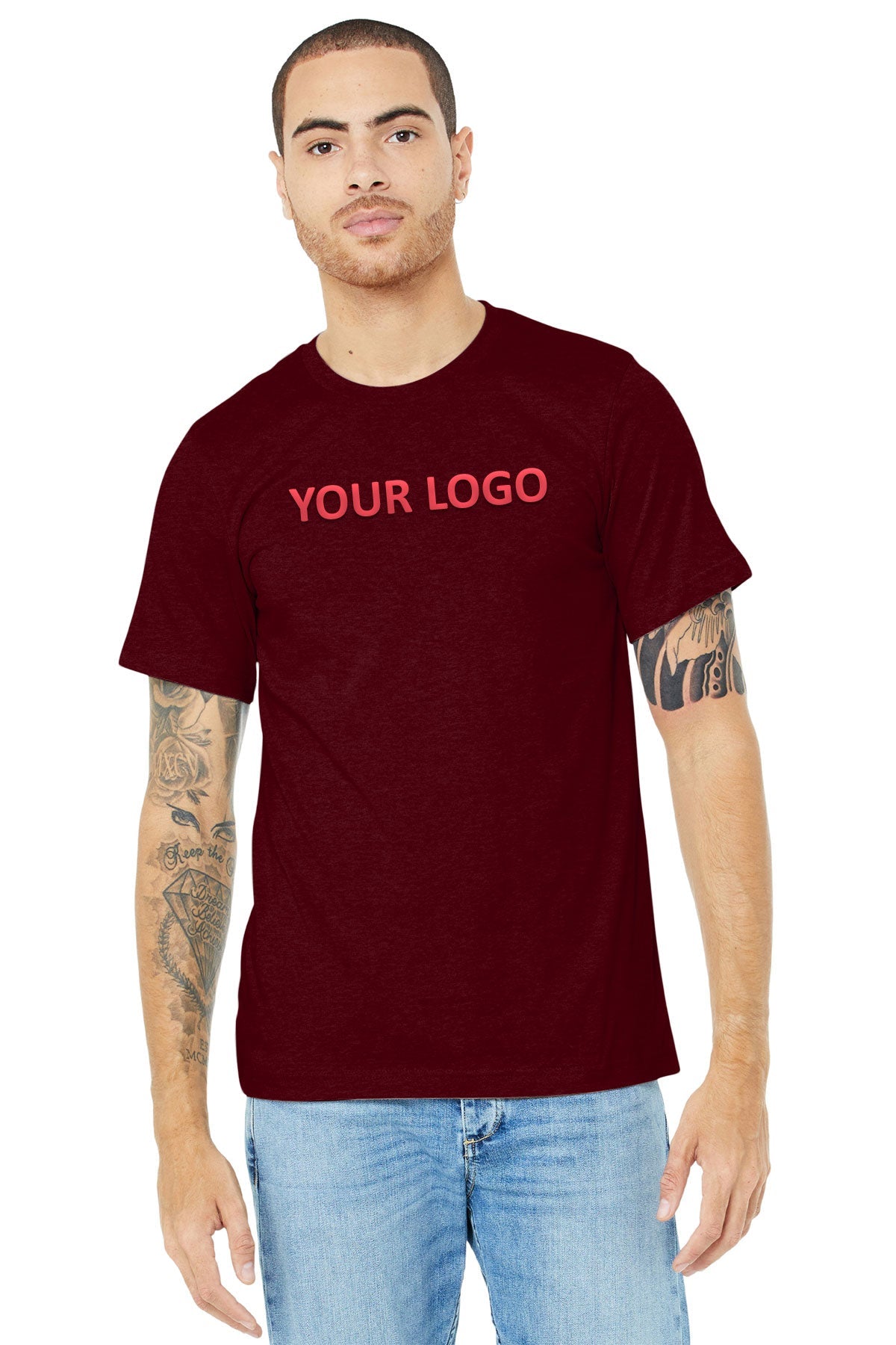 Bella Canvas Unisex Jersey T-Shirt, Cardinal