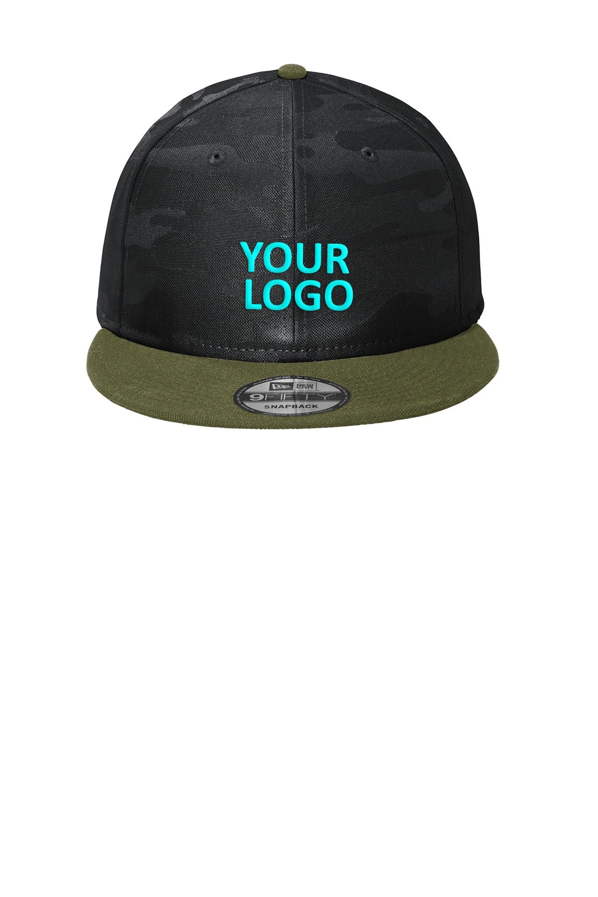 New Era NE407 Army Black Camo