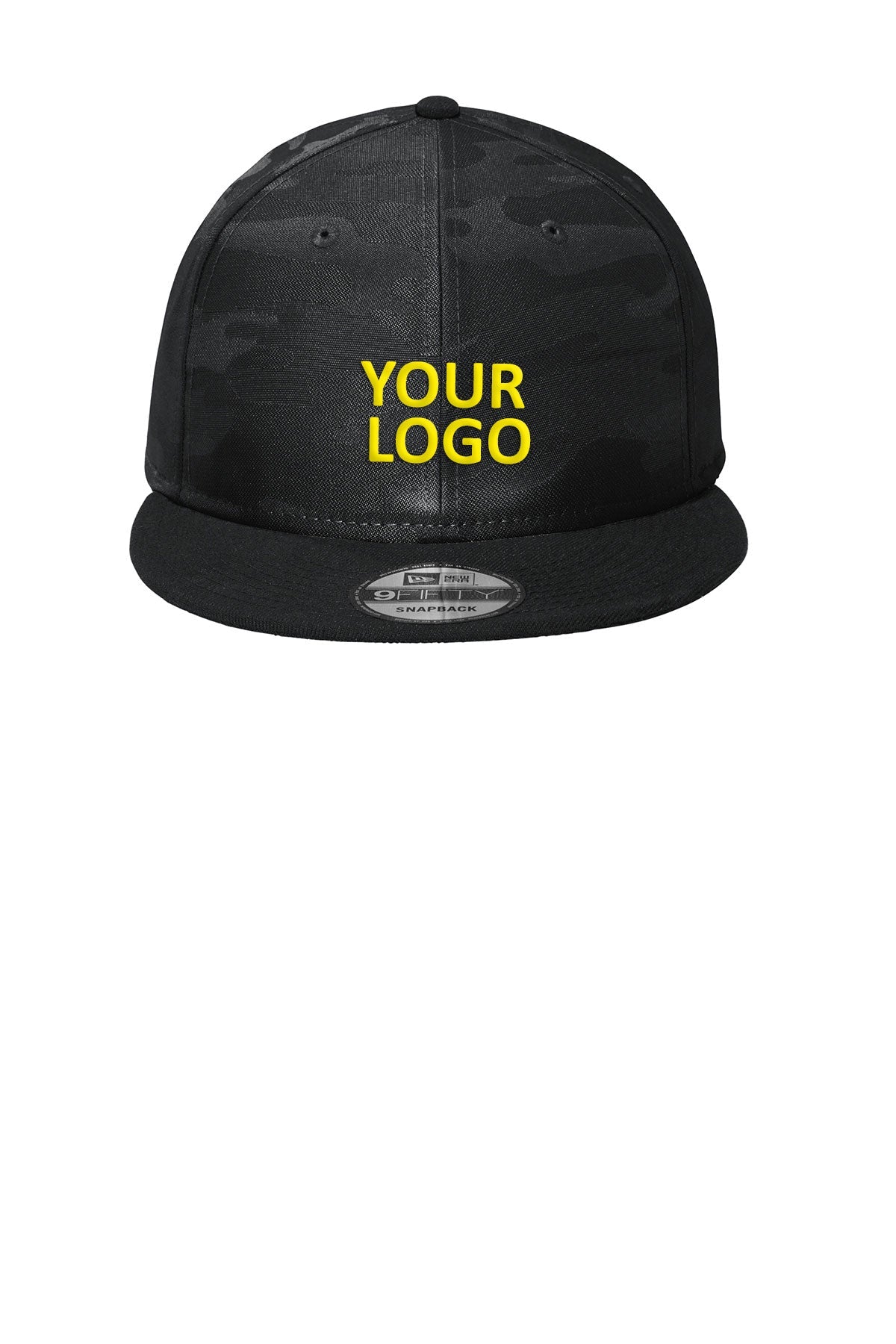 New Era NE407 Black Black Camo