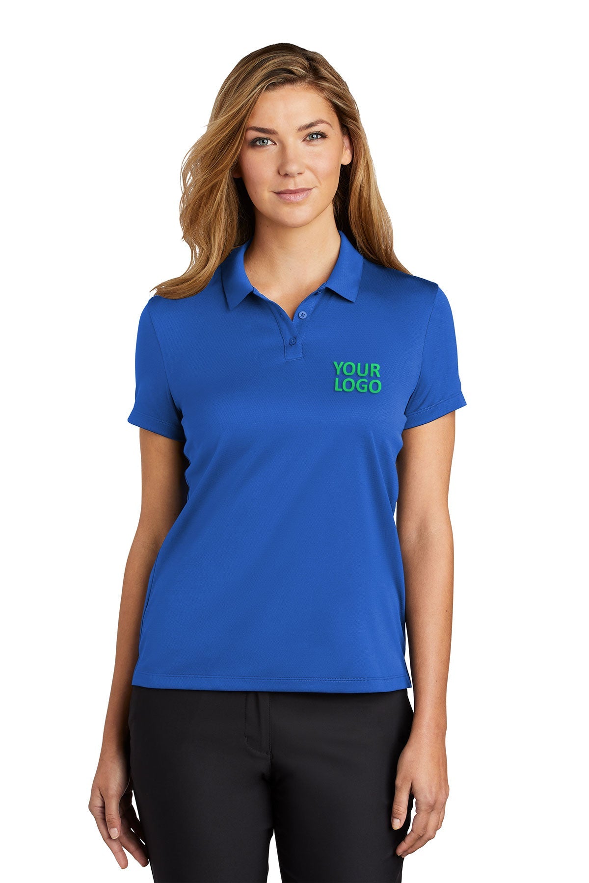 Nike Game Royal NKBV6043 custom logo polo shirts