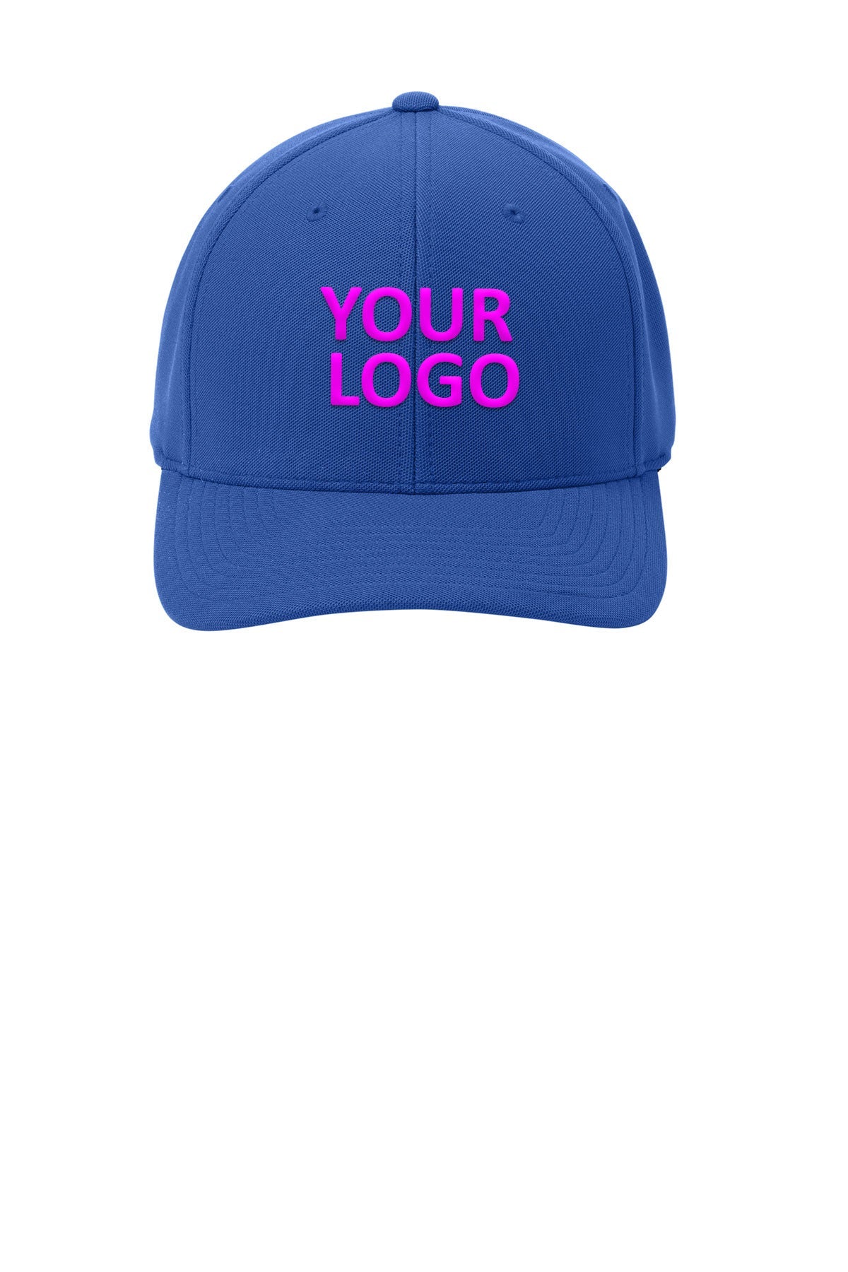 Port Authority Flexfit Custom One Ten Cool & Dry Mini Pique Caps, Royal