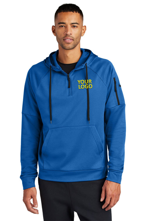 Nike Therma-FIT Pocket Pullover Branded Hoodies, Game Royal