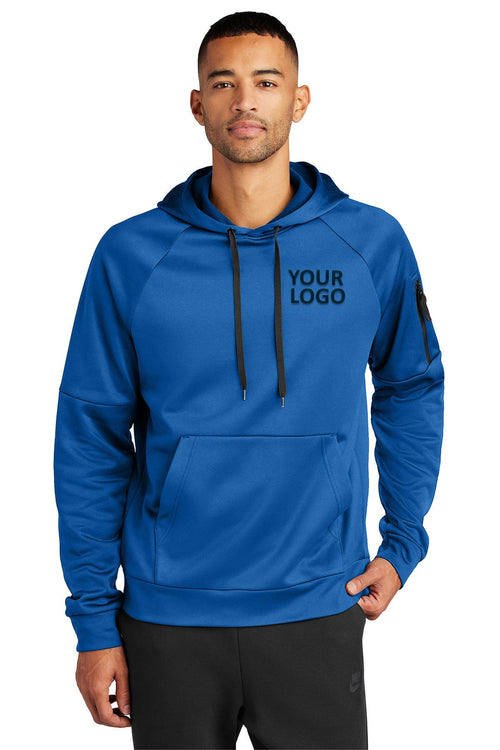 Nike Therma-FIT Pocket Fleece Custom Hoodies, Game Royal