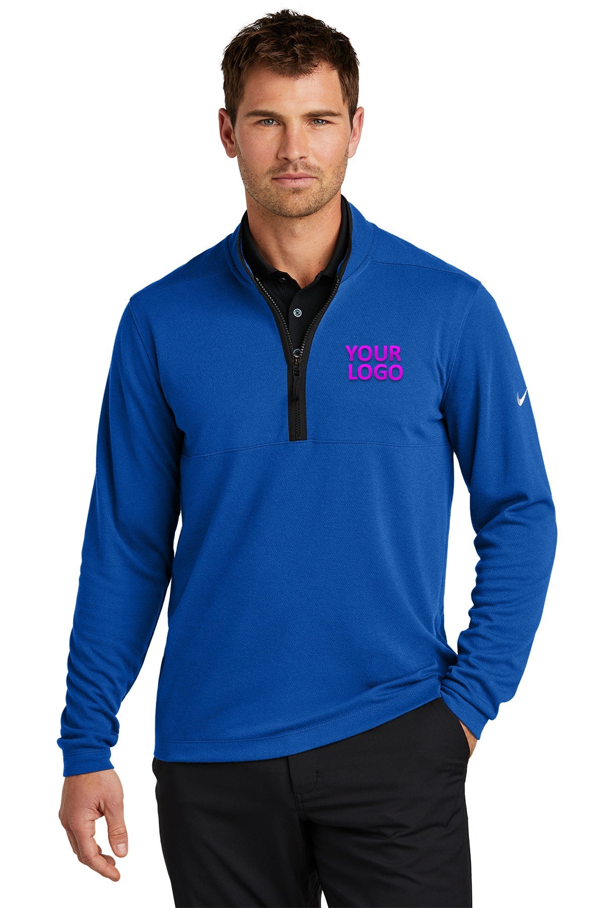 Nike Gym Blue NKDX6702 custom sweatshirts with logo